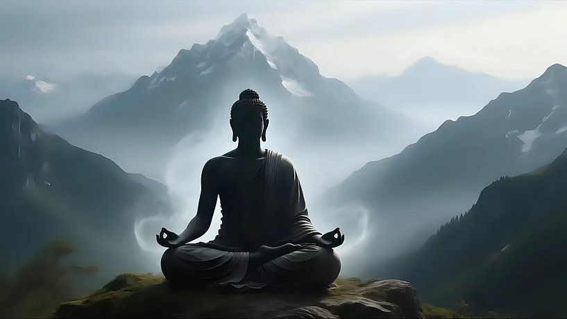 Montagne du pouvoir intérieur par Jean Pierre