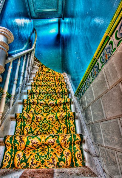 Abandoned stairs by noeky1980 photography