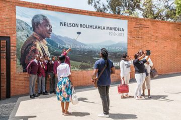 Apartheidmuseum Nelson Mandela in Pretoria van Annette van Dijk-Leek