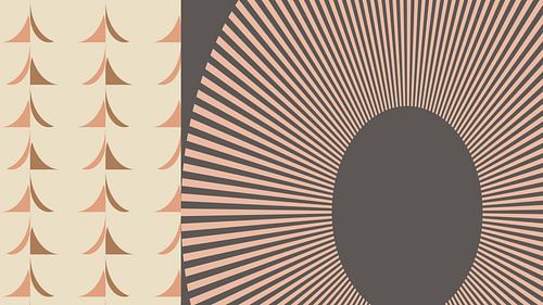 70s Retro boho kunst III