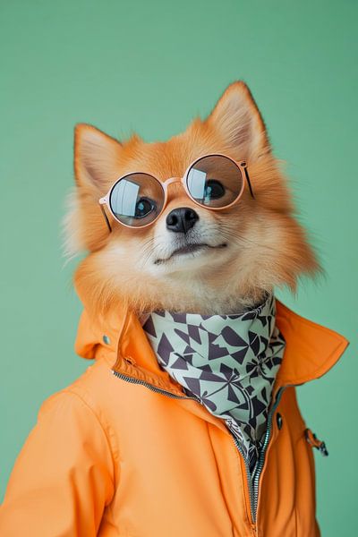 Finnish Spitz by Poster Art Shop