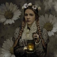Vintage Beauty,  Goud Kaarslicht