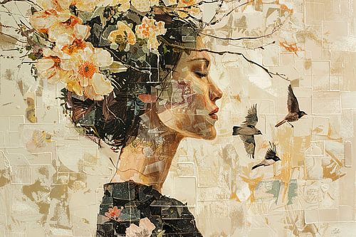 Flowers by Eye catching paintings