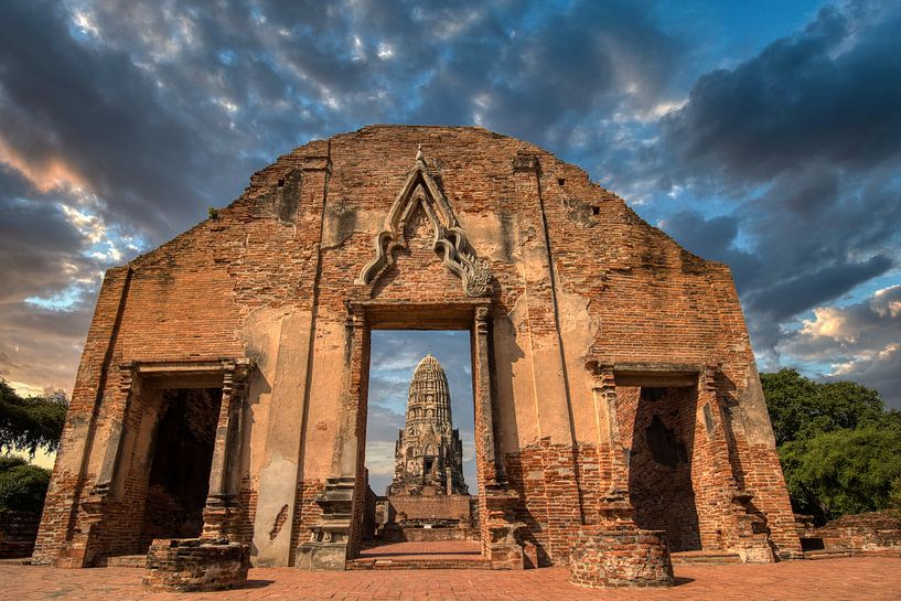 Un temple en Asie du Sud-Est par Karen Klein