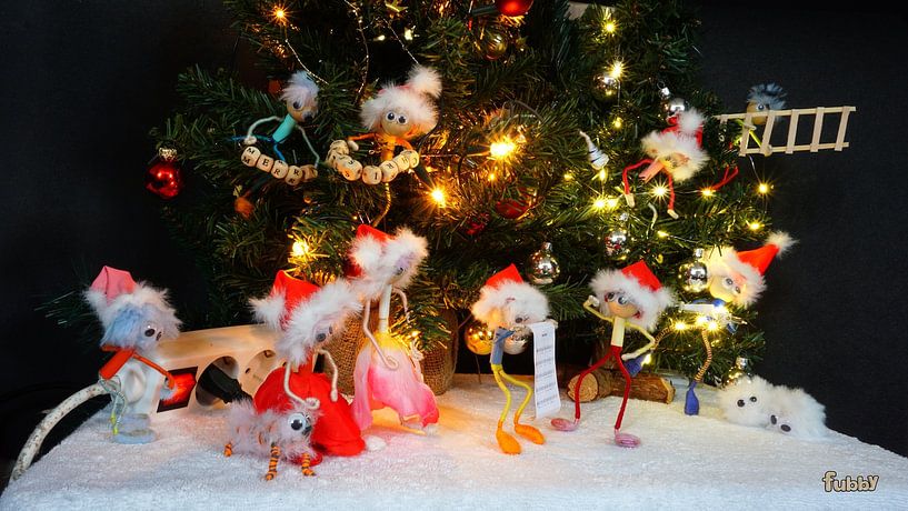 Weihnachtswunschzettel der Fubby's. von Sailographic Paula