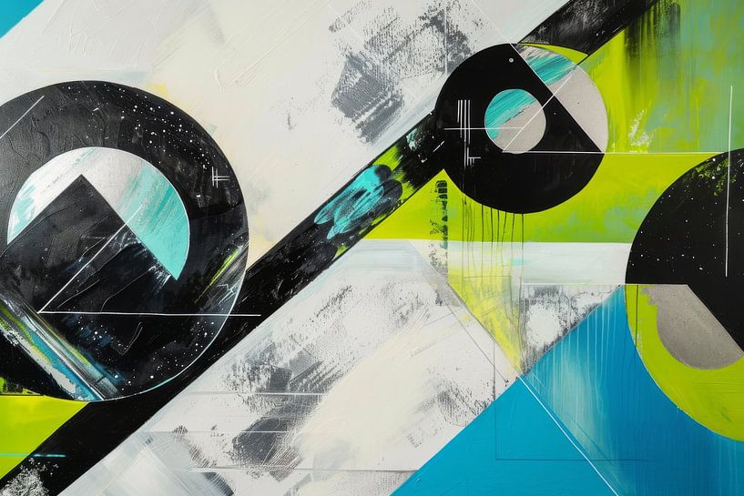 Abstrakte Kunst von Poster Art Shop