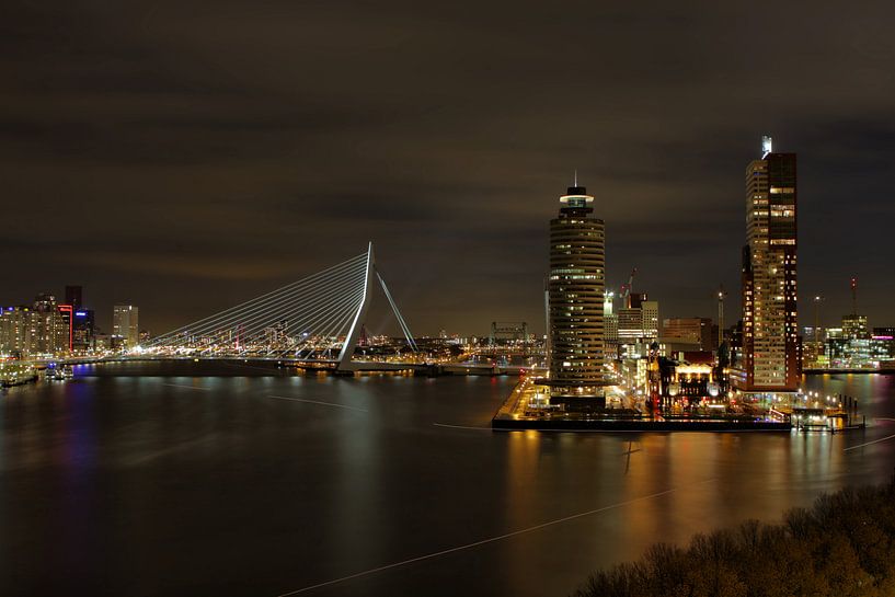 Erasmusbrug Rotterdam van Tubray