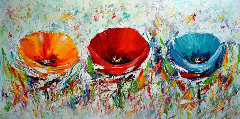 Flowers by Gena Theheartofart