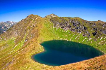 Lake Twenger in the shape of a heart by Christa Kramer