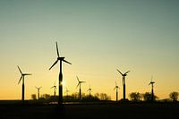 Groep windturbines