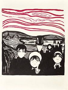 Edvard Munch, la peur sur Atelier Liesjes