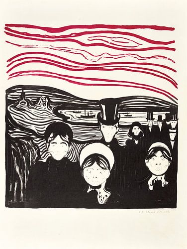 Edvard Munch, la peur