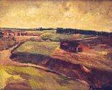 Eine ländliche Landschaft, Constant Permeke, 1915 von Atelier Liesjes Miniaturansicht