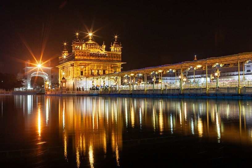 Der Goldene Tempel von Amritsar von Roland Brack