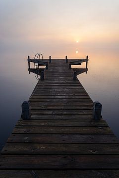 Ruhige Morgendämmerung von Sander van der Werf