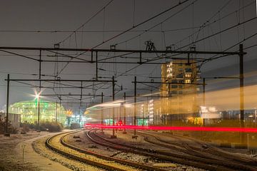 Alphen aan den Rijn - NS railway station and De Appel by Frank Smit Fotografie