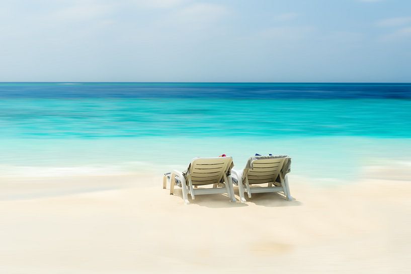 genieten van het strand van Hannes Cmarits