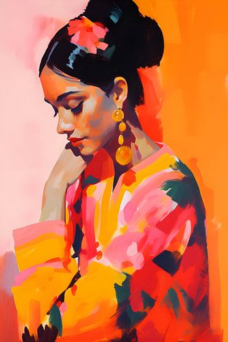 Portrait d'une Inde colorée