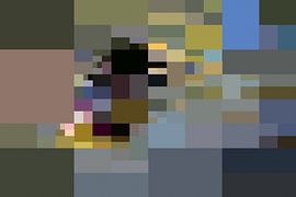 Mondriaan stijl krokodil by Ready Or Not