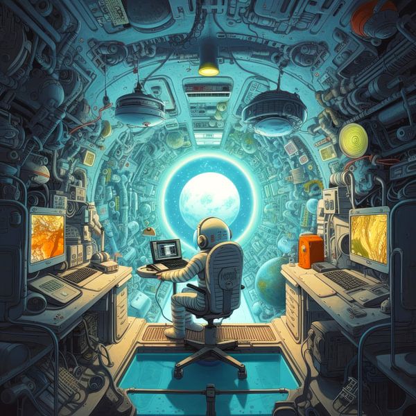 Cosmic Journey of Discovery by ByNoukk