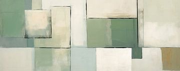 Geometrisch | Subtle Harmony Blocks van ARTEO Schilderijen
