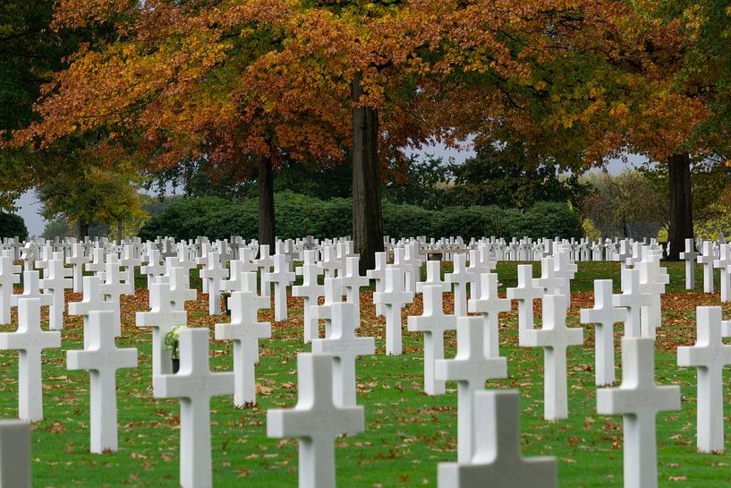 Cimetière américain de Margraten &quot;repos éternel&quot;. par Onno Alblas