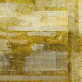 Goud fantasie, moderne natuur abstractie in goud brons van FRESH Fine Art
