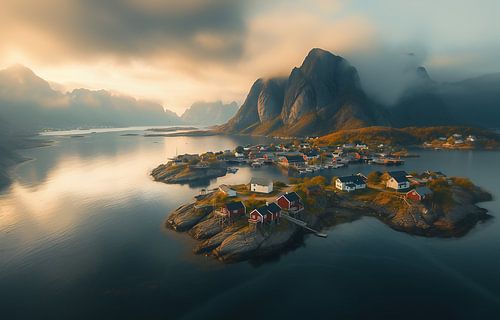 Norway's coastal beauty in autumn