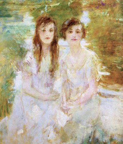 Ambrose McEvoy,Étude de deux jeunes filles