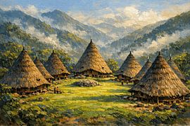Le village intemporel de Wae Rebo sur Vínculae