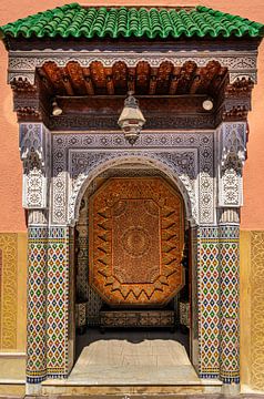 Portal Riad in Marrakech by Dieter Walther