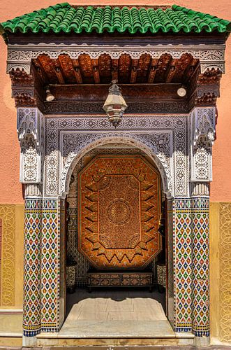 Portal Riad in Marrakesch von Dieter Walther