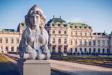 Wenen - Palazzo Belvedere van Alexander Voss