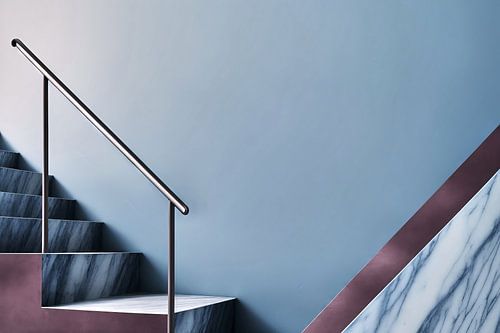 Blauwe trap naar de hemel