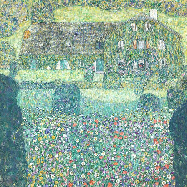Forsthaus in Weißenbach I, Gustav Klimt von Meisterhafte Meister