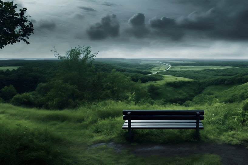 Rastplatz in den Bergen: Der perfekte Sitzplatz von Karina Brouwer