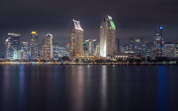 San Diego Skyline bei Nacht
