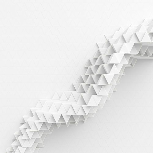 Prismentanz minimalistisch weiß