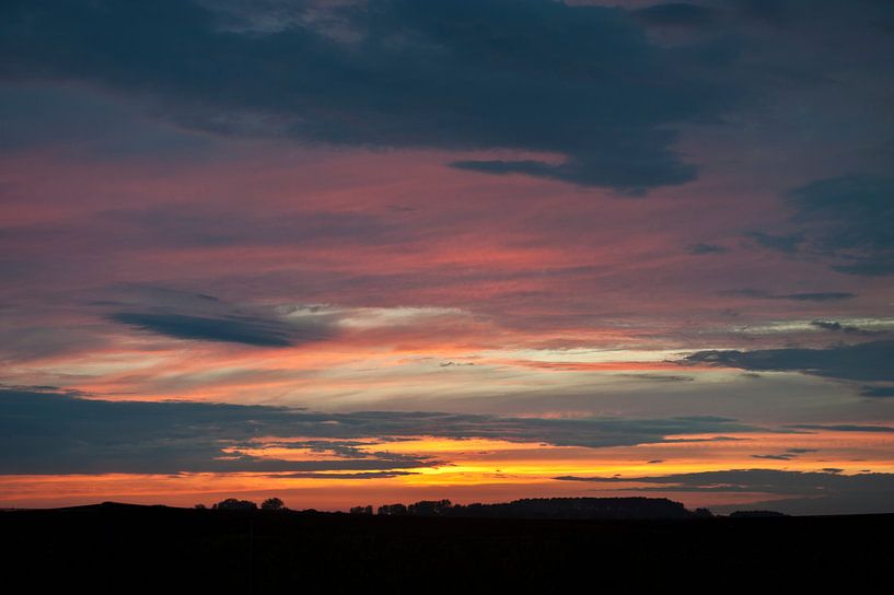 na zonsondergang van George Burggraaff