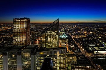 The Hague skyline at night by gaps photography