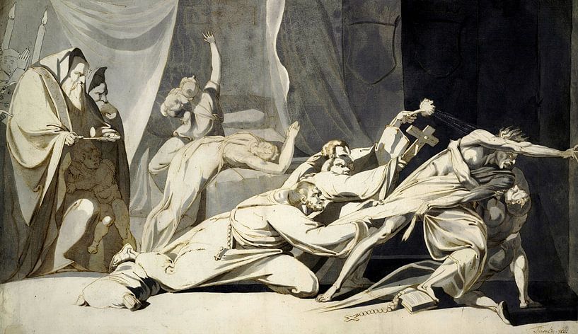 Henry Fuseli. Mythological representation by 1000 Schilderijen