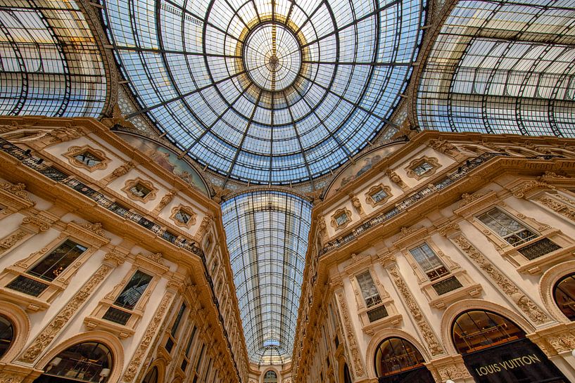 Arcade de la Galleria Vittorio Emanuele II par Rene Siebring