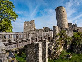 Kasteelruïne Wolfstein in Neumarkt in der Oberpfalz