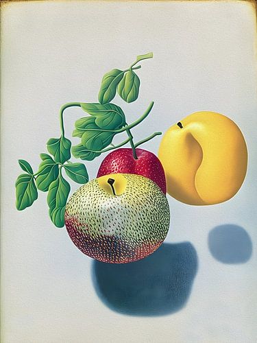 Vreemd fruit aan een tak