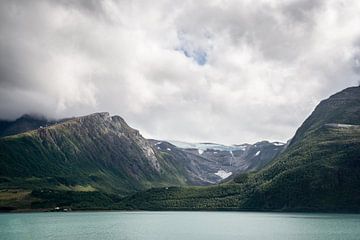 Gletsjer in Noorwegen van Ellis Peeters