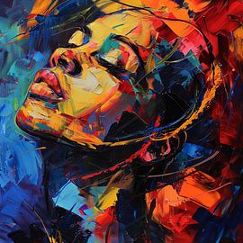 Frau von Poster Art Shop