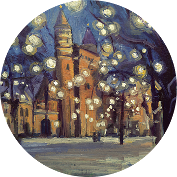 Slenteren in de sneeuw