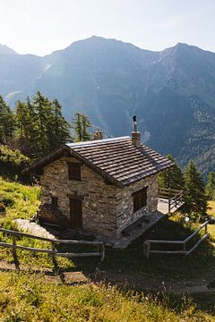 Mountain Hut in the Alps – Chamonix-Courmayeur by Tim Visual Storyteller