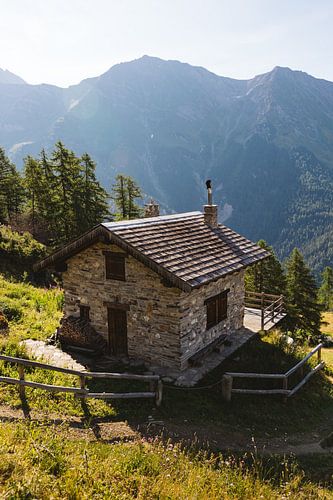 Berghut in de Alpen – Chamonix-Courmayeur