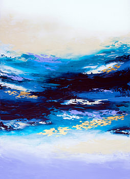 Coucher de soleil abstrait 2